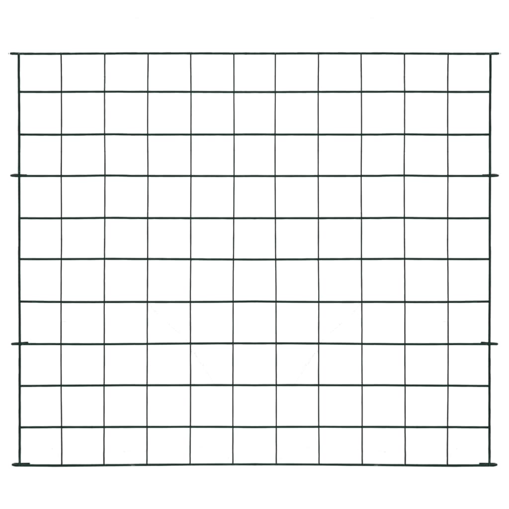 Set Recinzione da Giardino ad Arco 77,5x64 cm Verde - homemem39