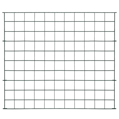 Set Recinzione da Giardino ad Arco 77,5x64 cm Verde - homemem39