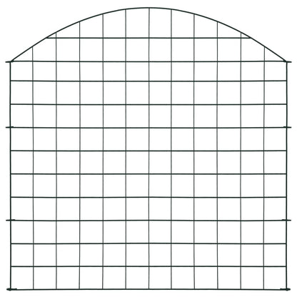 Set Recinzione da Giardino ad Arco 77,5x78,5 cm Verde - homemem39