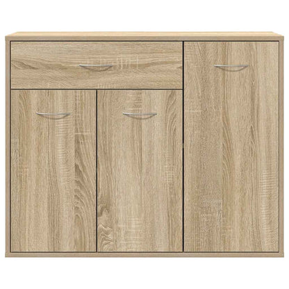 Credenza Rovere Sonoma 88x30x70 cm in Legno Multistrato