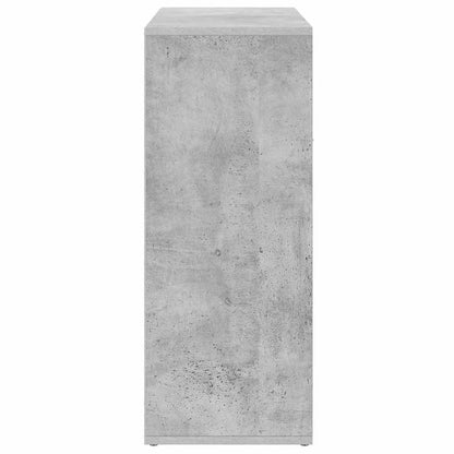 Credenza Grigio Cemento 60x30x75 cm in Legno Multistrato