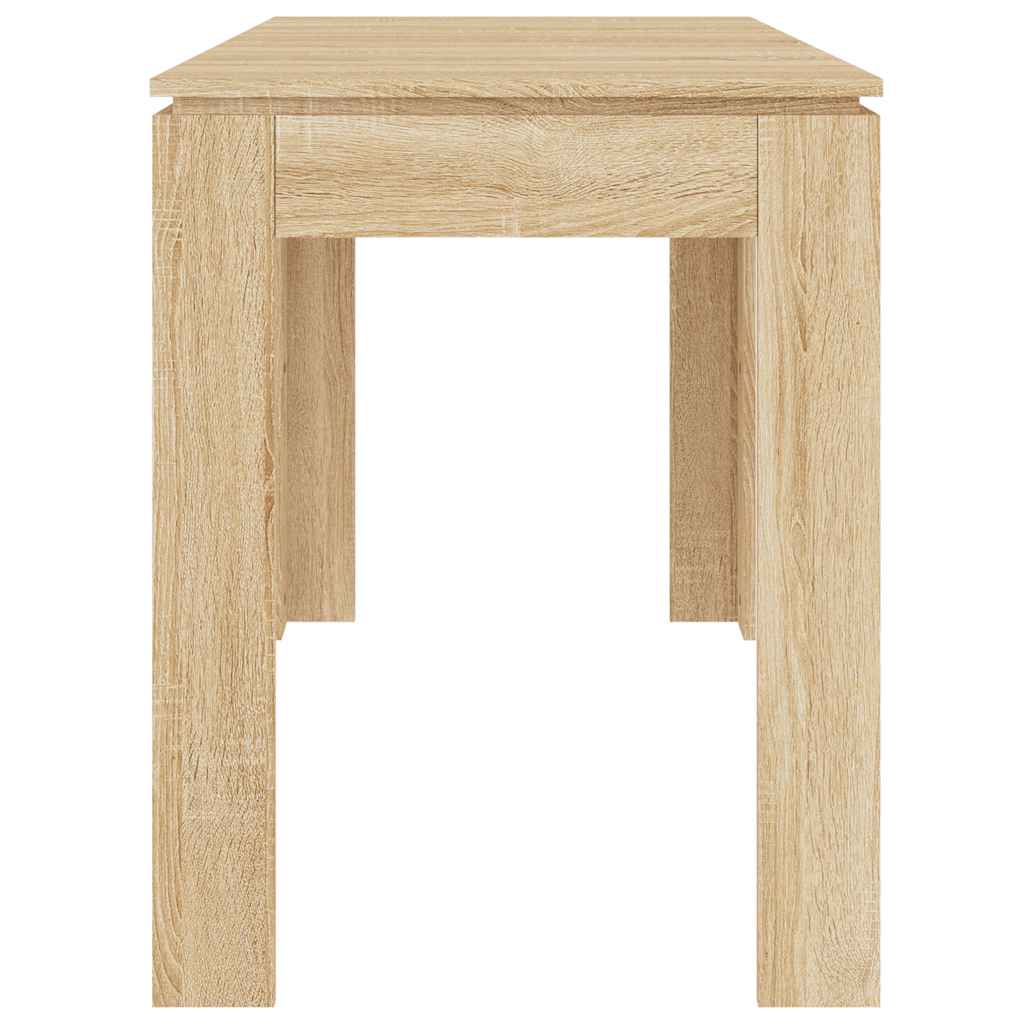 Tavolo da Pranzo Rovere Sonoma 120x60x76cm in Legno Multistrato | homemem39