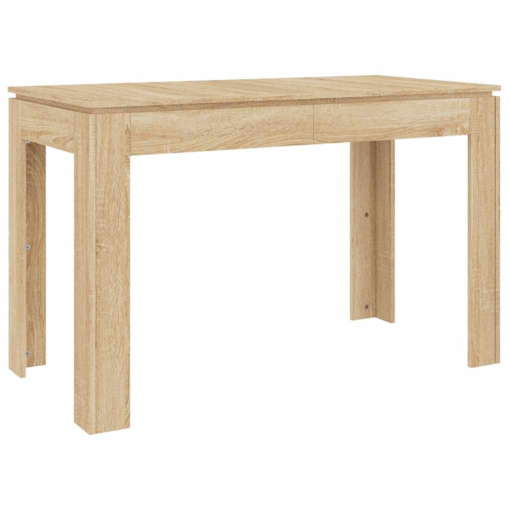 Tavolo da Pranzo Rovere Sonoma 120x60x76cm in Legno Multistrato | homemem39