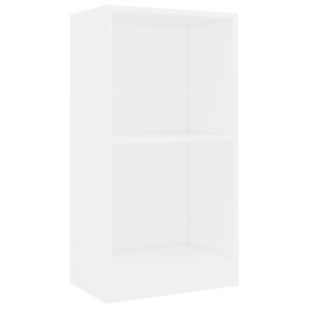 Libreria Bianca 40x24x75 cm in Legno Multistrato | homemem39