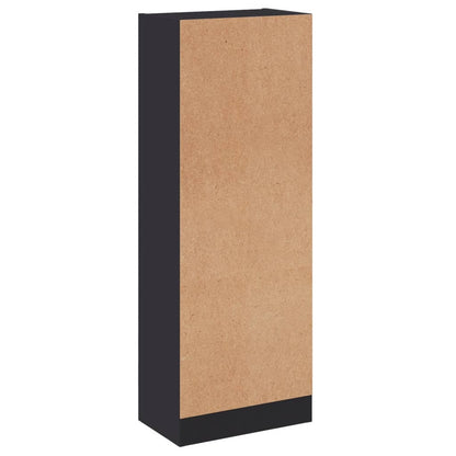 Libreria a 3 Ripiani Grigia 40x24x109 cm in Legno Multistrato | homemem39