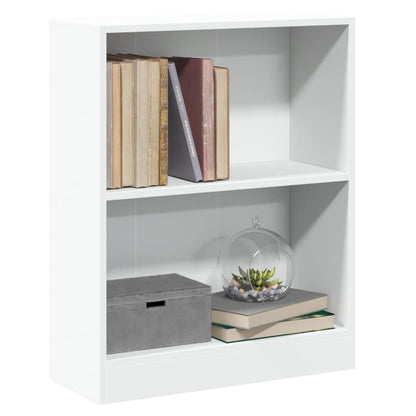 Libreria Bianca 60x24x76 cm in Legno Multistrato | homemem39