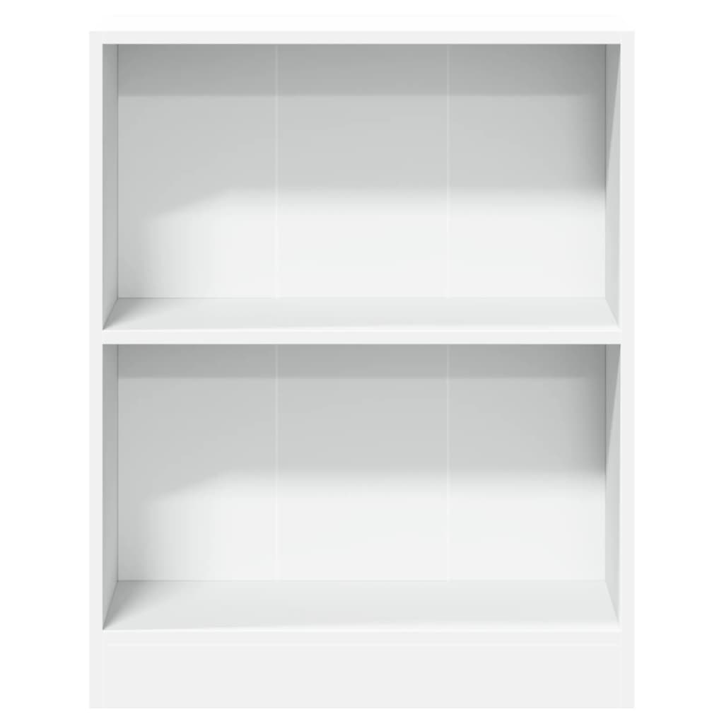 Libreria Bianca 60x24x76 cm in Legno Multistrato | homemem39