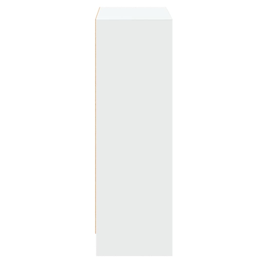 Libreria Bianca 60x24x76 cm in Legno Multistrato | homemem39