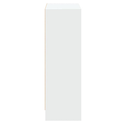 Libreria Bianca 60x24x76 cm in Legno Multistrato | homemem39