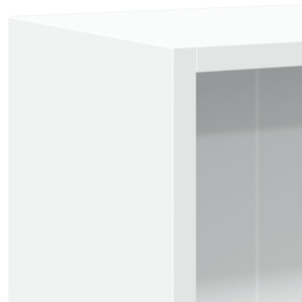 Libreria Bianca 60x24x76 cm in Legno Multistrato | homemem39