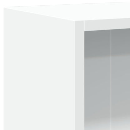 Libreria Bianca 60x24x76 cm in Legno Multistrato | homemem39