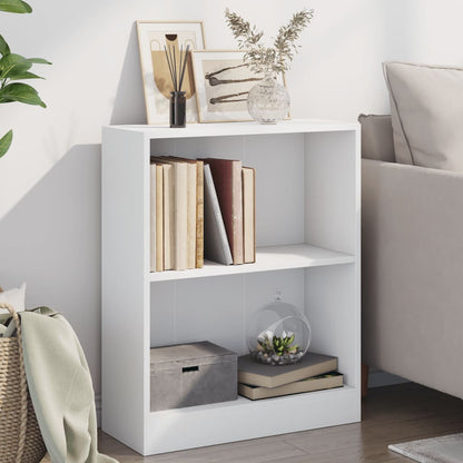 Libreria Bianca 60x24x76 cm in Legno Multistrato | homemem39
