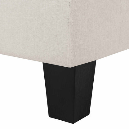 Divano Crema 4 Posti Tessuto