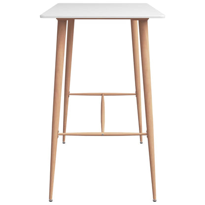Tavolo da Bar Bianco 120x60x105 cm | homemem39