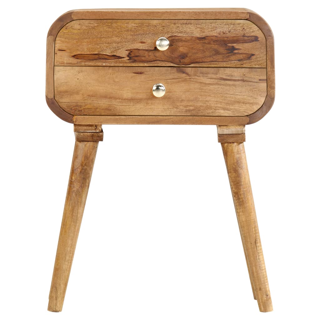 Comodino 40x30x58 cm in Legno Massello di Mango | homemem39
