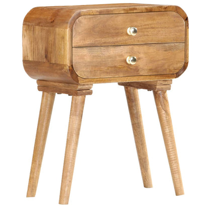 Comodino 40x30x58 cm in Legno Massello di Mango | homemem39