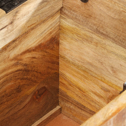 Panca per Ingresso 103x33x72 cm in Legno Massello di Mango | homemem39