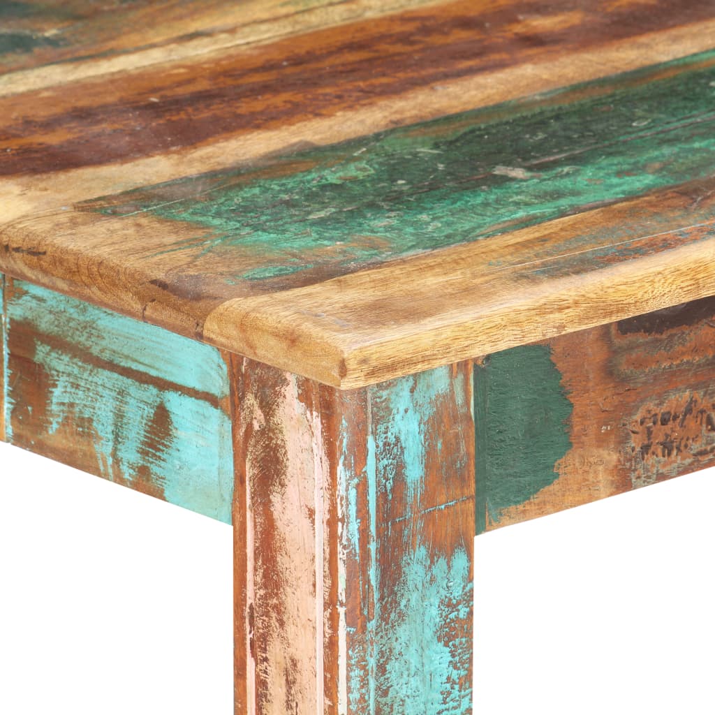 Tavolo da Pranzo in Legno Massello di Recupero 140x70x76 cm | homemem39