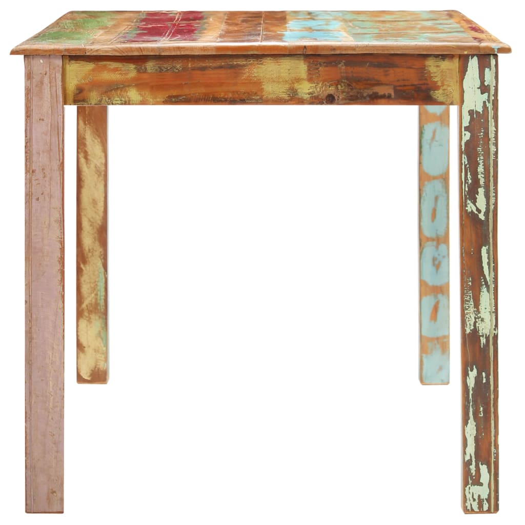 Tavolo da Pranzo in Legno Massello di Recupero 160x80x76 cm | homemem39