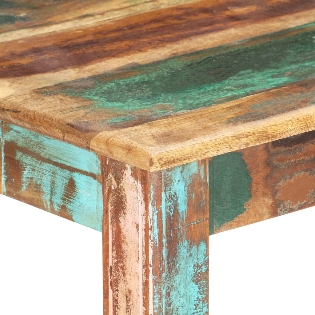 Tavolo da Pranzo in Legno Massello di Recupero 160x80x76 cm | homemem39