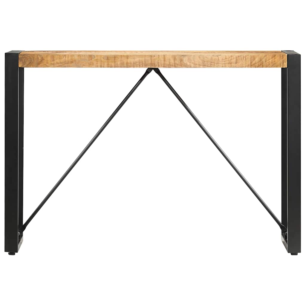 Tavolo Consolle 110x35x76 cm in Legno Massello di Mango