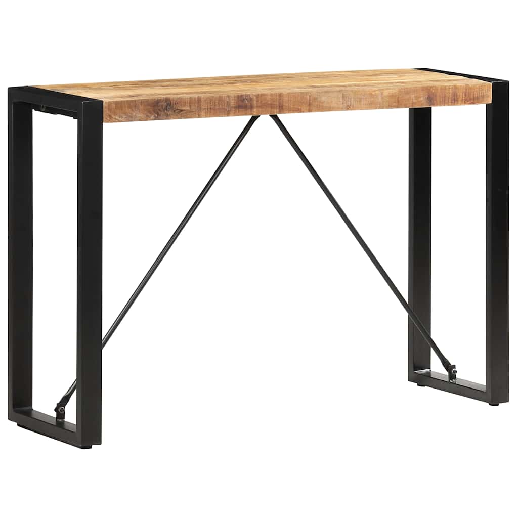 Tavolo Consolle 110x35x76 cm in Legno Massello di Mango | homemem39
