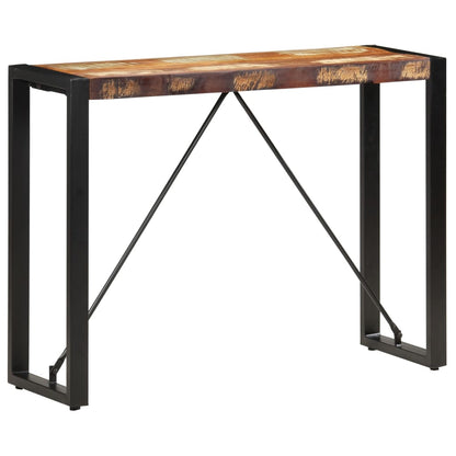 Tavolo Consolle 110x35x76 cm in Legno Massello di Recupero | homemem39