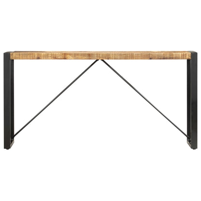 Tavolo Consolle 150x35x76 cm in Legno Massello di Mango | homemem39