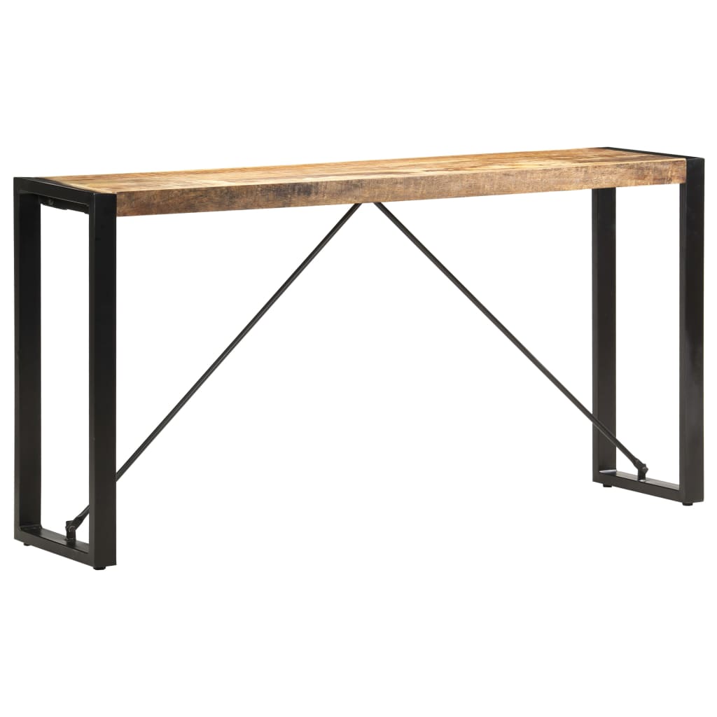 Tavolo Consolle 150x35x76 cm in Legno Massello di Mango | homemem39