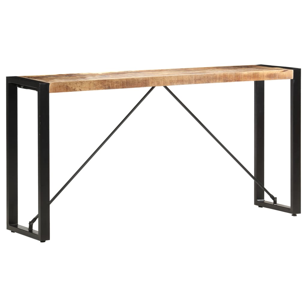 Tavolo Consolle 150x35x76 cm in Legno Massello di Mango | homemem39