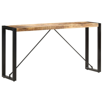 Tavolo Consolle 150x35x76 cm in Legno Massello di Mango | homemem39