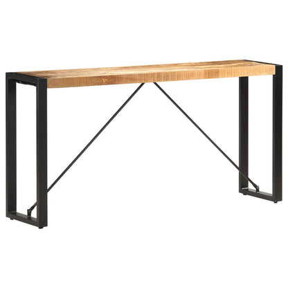 Tavolo Consolle 150x35x76 cm in Legno Massello di Mango | homemem39