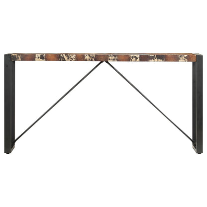 Tavolo Consolle 150x35x76 cm in Legno Massello di Recupero - homemem39