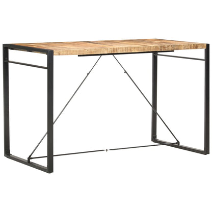 Tavolo da Bar 180x90x110cm in Legno Massello di Mango | homemem39