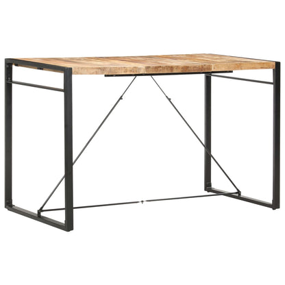 Tavolo da Bar 180x90x110cm in Legno Massello di Mango | homemem39