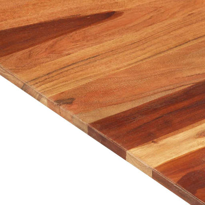 Piano Tavolo in Legno Massello di Acacia 15-16 mm 60x60 cm | homemem39
