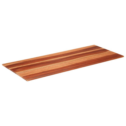 Piano Tavolo in Legno Massello di Acacia 15-16 mm 60x140 cm | homemem39