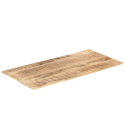 Piano Tavolo in Legno Massello di Mango 15-16 mm 100x60 cm | homemem39
