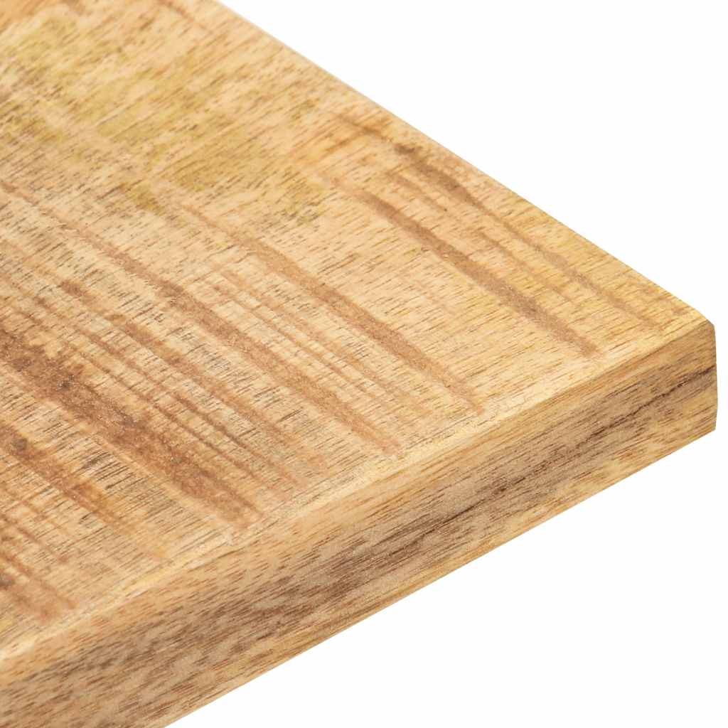 Piano Tavolo in Legno Massello di Mango 25-27 mm 60x60 cm | homemem39