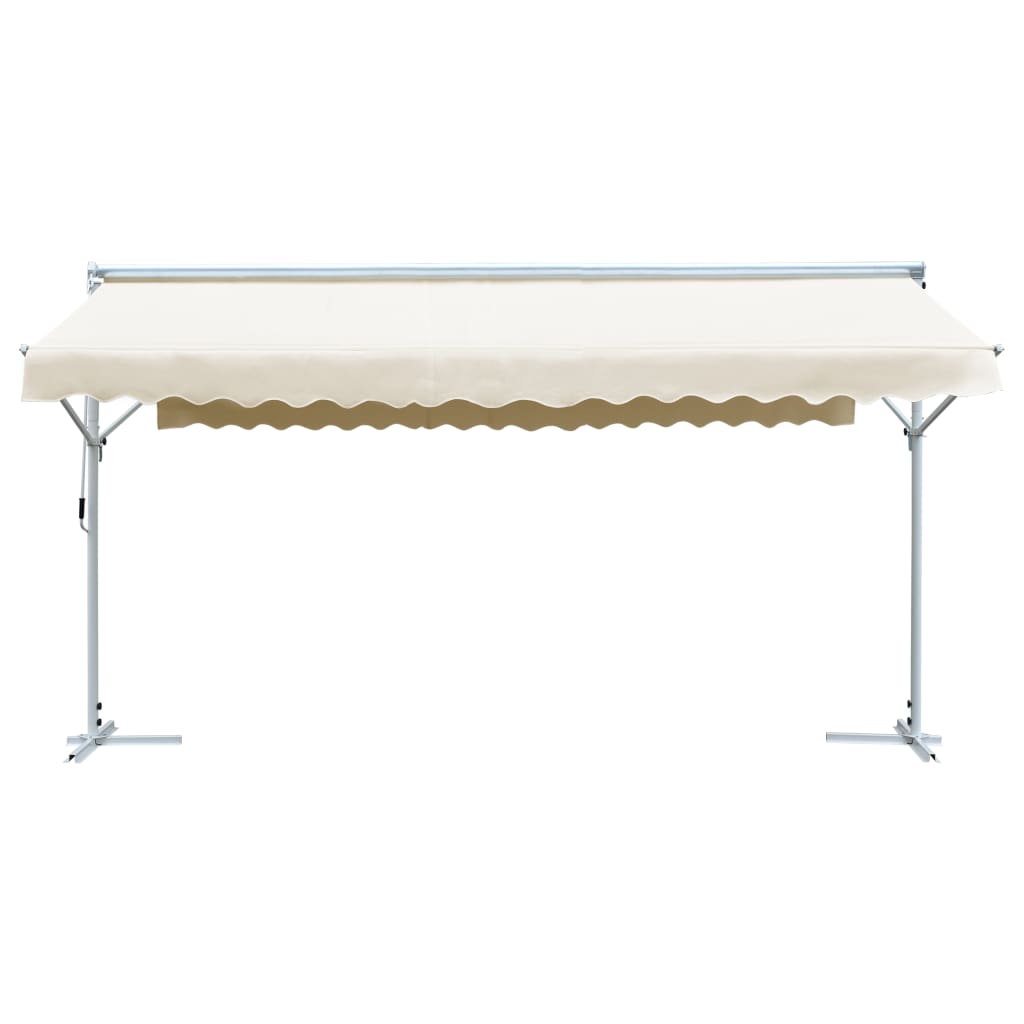 Tenda Parasole con Piedistallo 600x300 cm Crema | homemem39