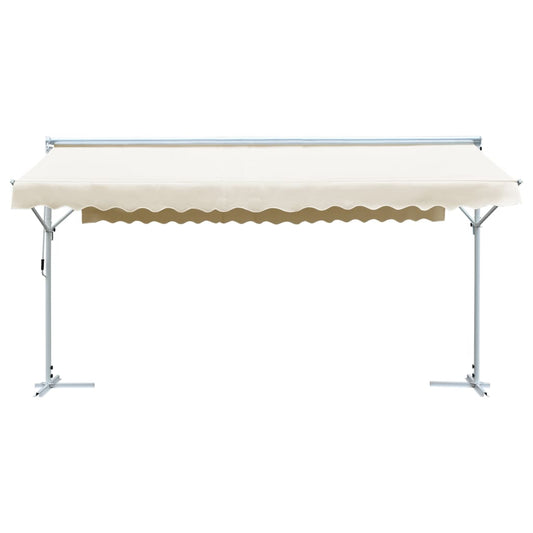 Tenda Parasole con Piedistallo 600x300 cm Crema | homemem39