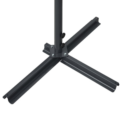 Tenda Parasole con Piedistallo 300x300 cm Antracite | homemem39