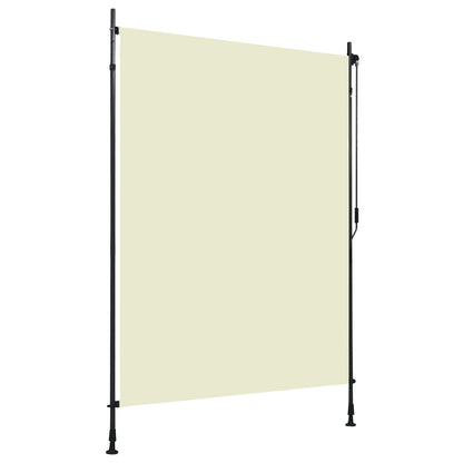 Tenda a Rullo per Esterni 150x270 cm Crema - homemem39