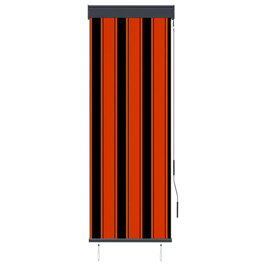 Tenda a Rullo per Esterni 60x250 cm Arancione e Marrone - homemem39