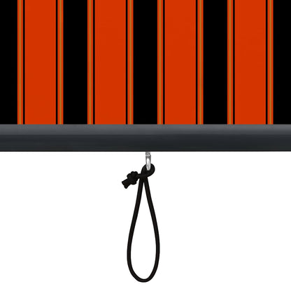 Tenda a Rullo per Esterni 60x250 cm Arancione e Marrone - homemem39