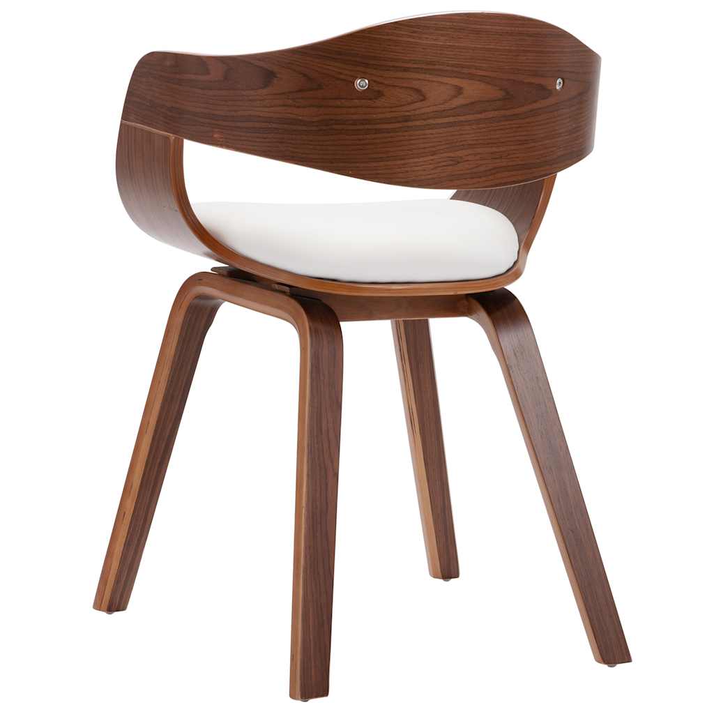 Sedie da Pranzo 2 pz in Legno Piegato e Similpelle | homemem39