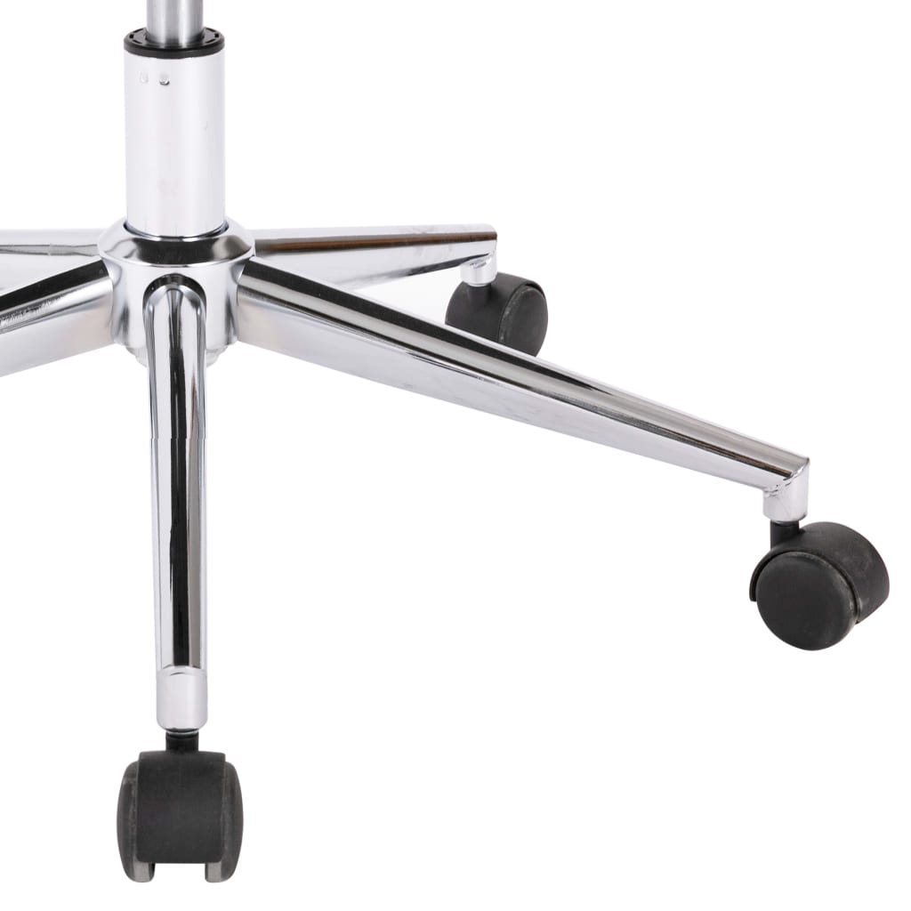 Sedia da Pranzo Girevole Bianca in Similpelle - homemem39