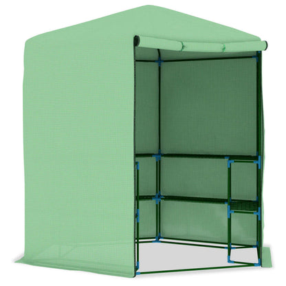 Serra con Ripiani in Acciaio 227x223 cm - homemem39