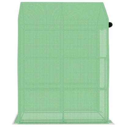 Serra con Ripiani in Acciaio 143x143x195 cm - homemem39