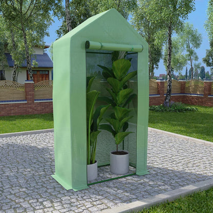 Serra con Struttura in Acciaio 0,5 m² 1x0,5x1,9 m | homemem39